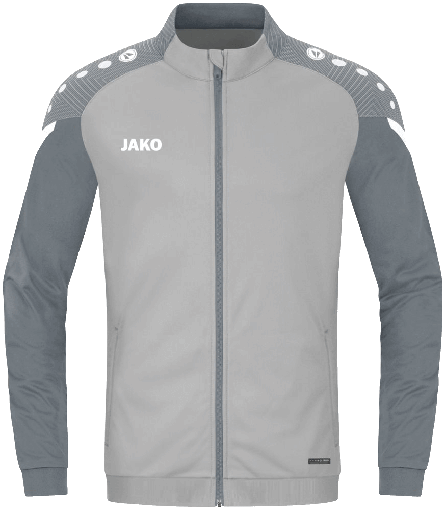Jako Performance Polyesterjacke, 3XL, hellgrau/grau