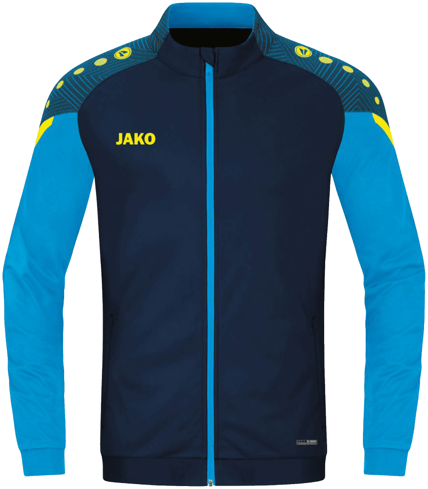 Jako Performance Polyesterjacke, L, marine/atlanticblau