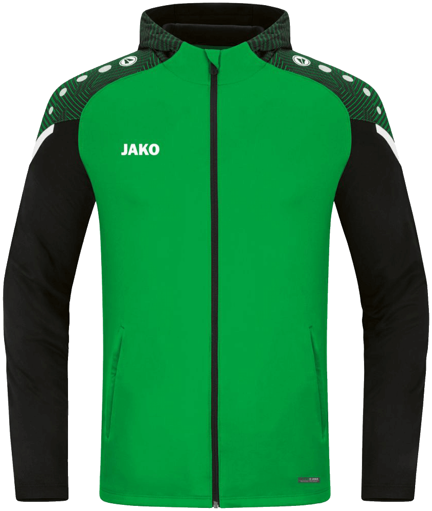 Jako Performance Präsentationsjacke, 4XL, grün/schwarz