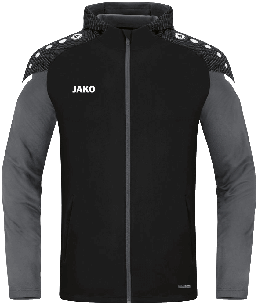 Jako Performance Präsentationsjacke, 2XL, schwarz/anthrazit