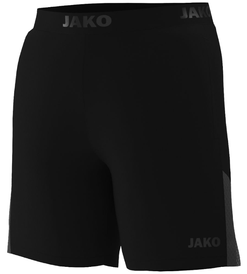 Jako Power 2 in 1 Laufshorts, XXL, schwarz