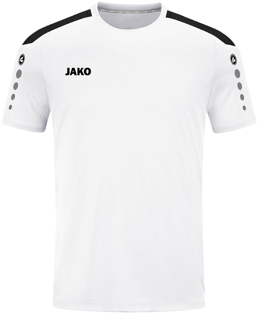 Jako Power Fussball Trikot, 164, weiß