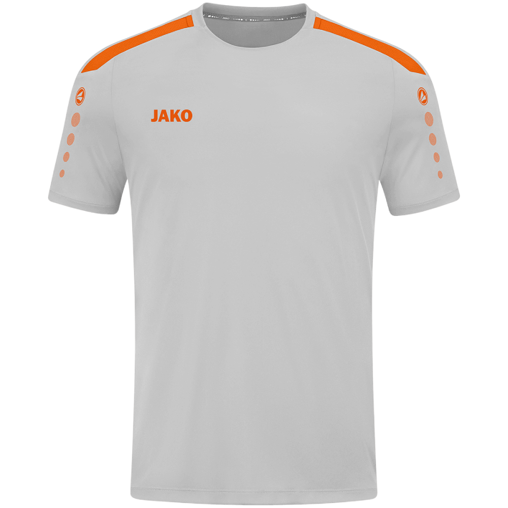 Jako Power Fussball Trikot, 4XL, grau/orange
