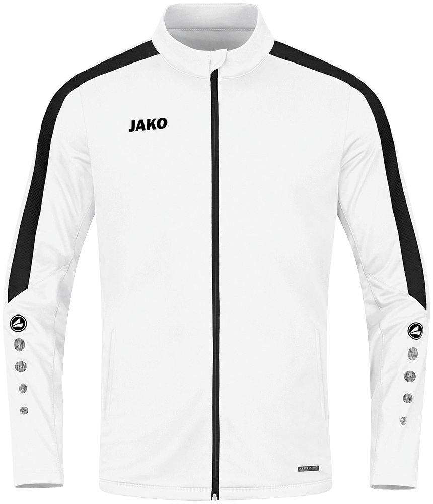 Jako Power Polyesterjacke, 164, weiß