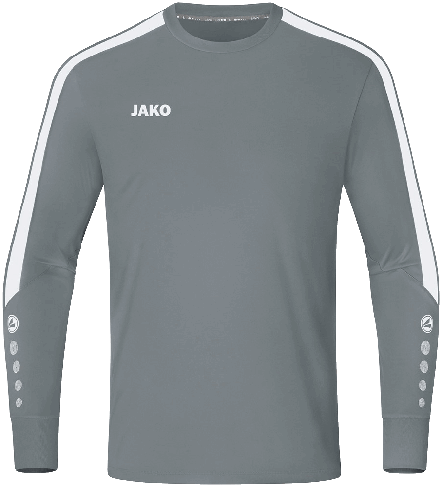 Jako Power Torwart Trikot, 164, grau