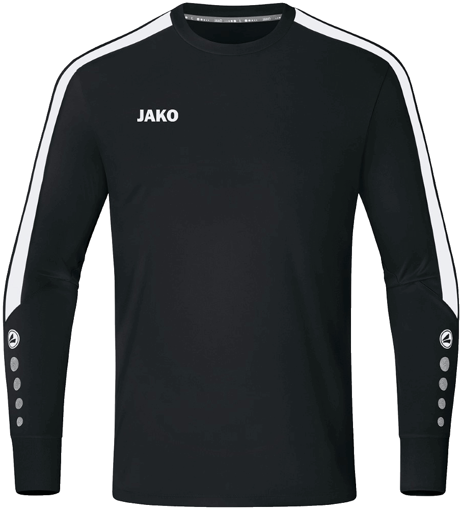 Jako Power Torwart Trikot, 164, schwarz