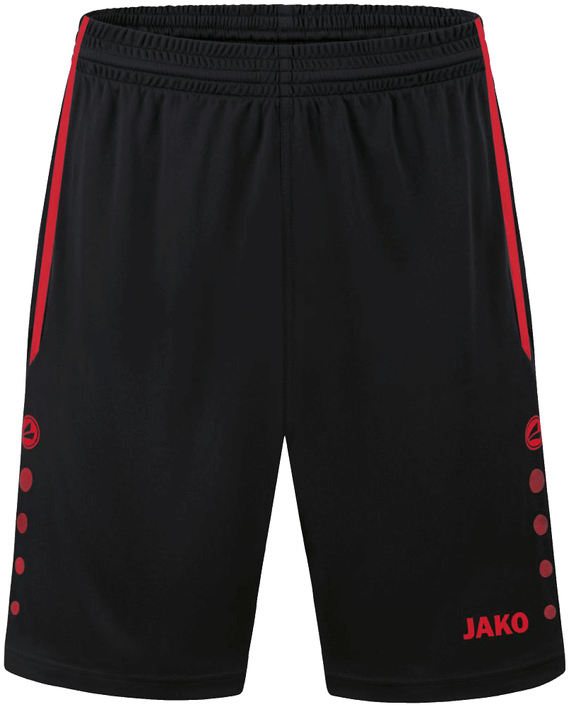 Jako Shorts Allround, XL, schwarz/rot