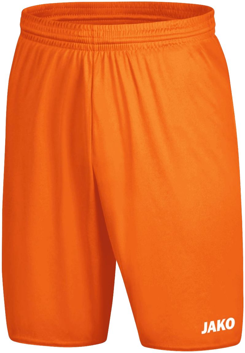 Jako Shorts Sparkasse Aachen Manchester 2.0, 3XL, neonorange/weiß