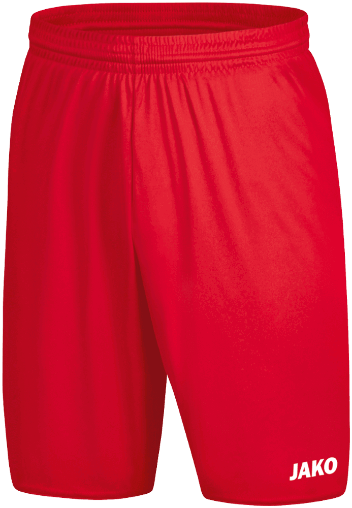 Jako Shorts Sparkasse Aachen Manchester 2.0, 164, rot/weiß