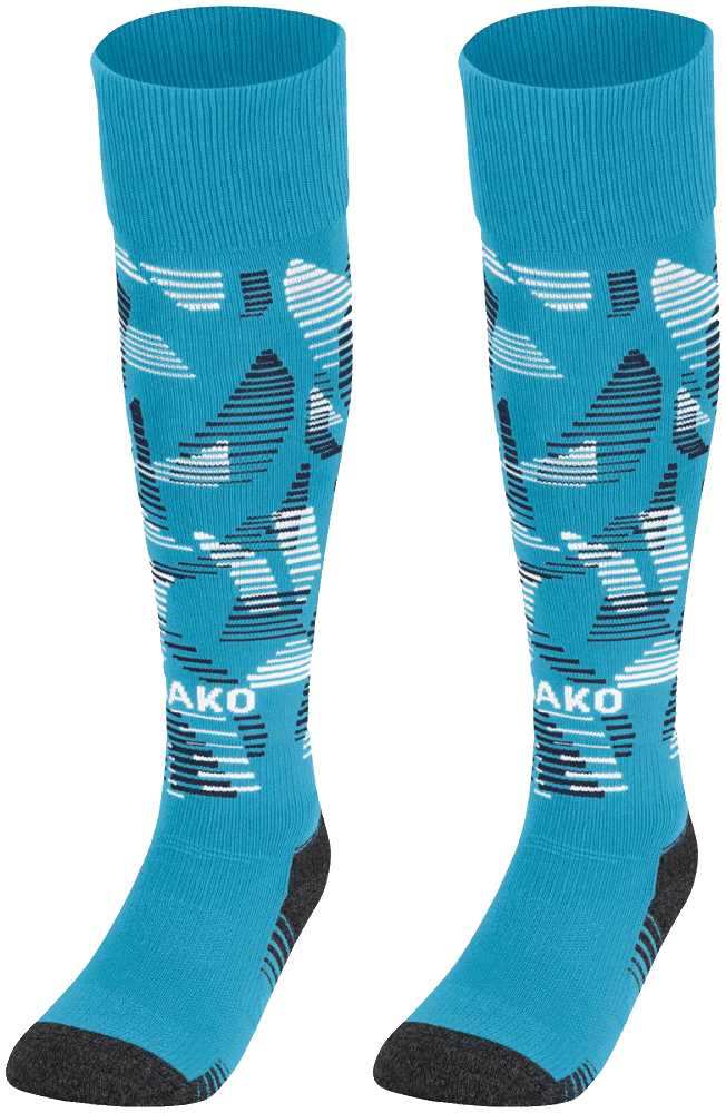 Jako Sonic Sockenstutzen, 47-50, hellblau/marine/weiß