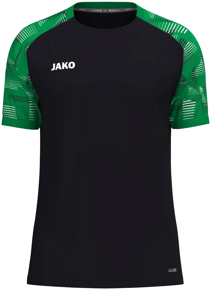 Jako Sonic T-Shirt, 4XL, schwarz/grün/weiß