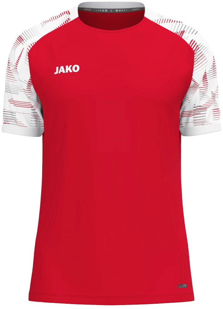 Jako Sonic T-Shirt, 4XL, rot/weiß