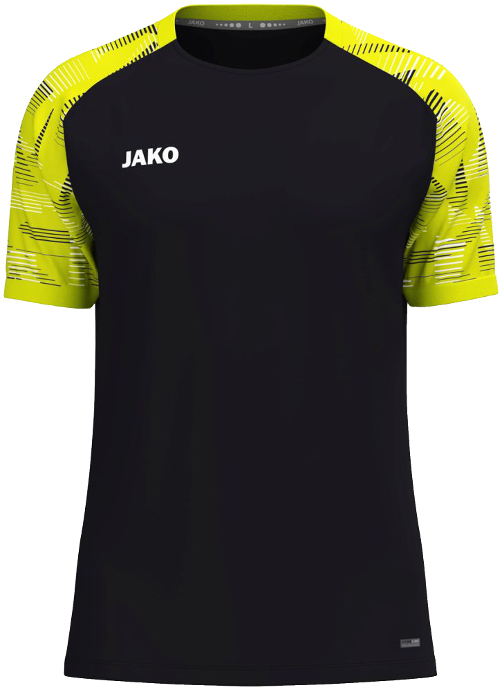 Jako Sonic T-Shirt, 4XL, schwarz/neongelb