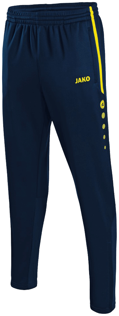 Jako Striker 2.0 Trainingshose Active, 164, marine/neongelb