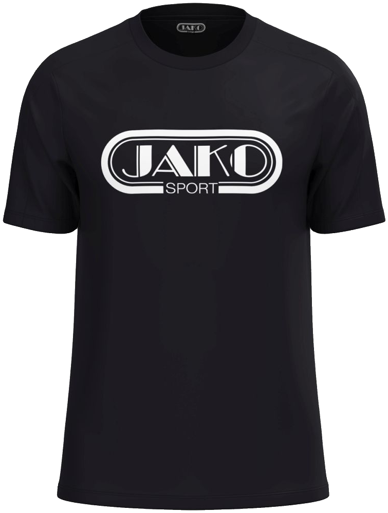 Jako T-Shirt Promo 2.0, 4XL, schwarz/weiß
