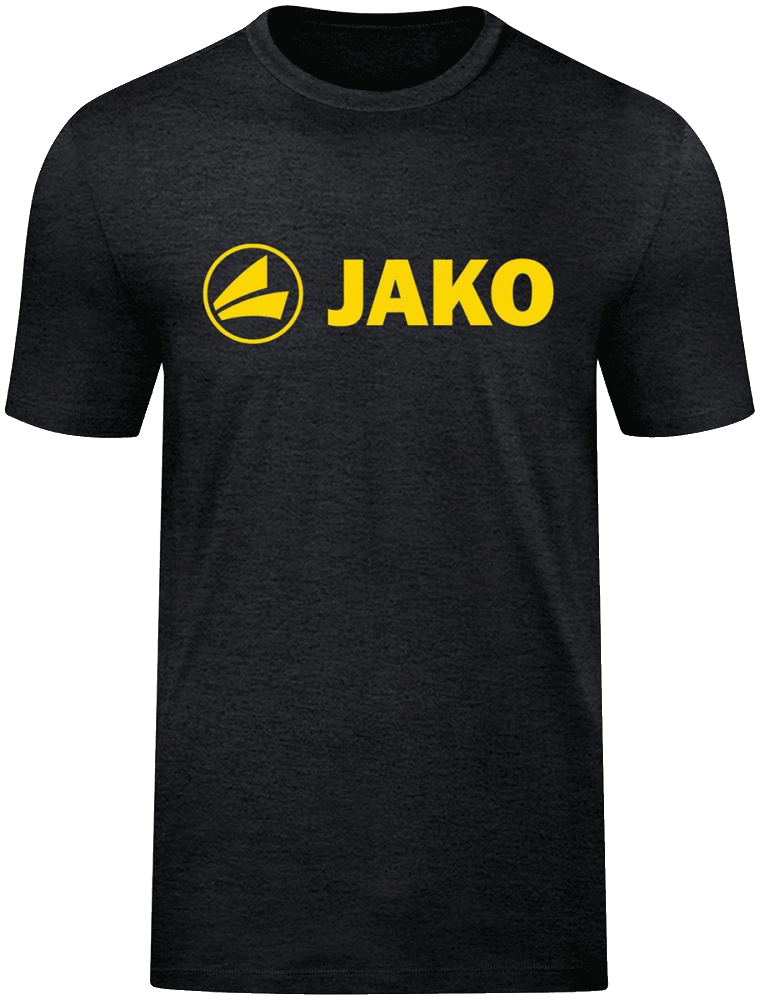 Jako T-Shirt Promo, 4XL, schwarz/gelb