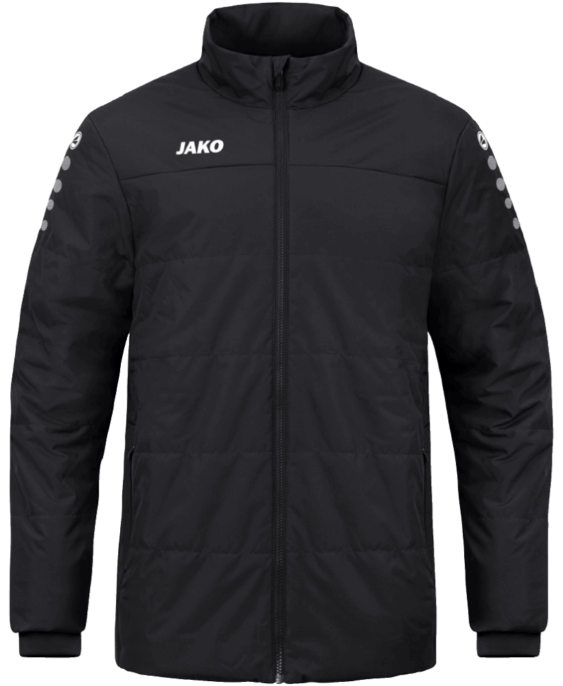 Jako Team Coachjacke Team, 164, schwarz