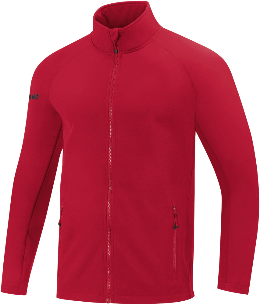 Jako Team Softshelljacke, 3XL, chili rot