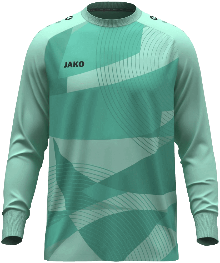 Jako Torwarttrikot, 3XL, mint/schwarz