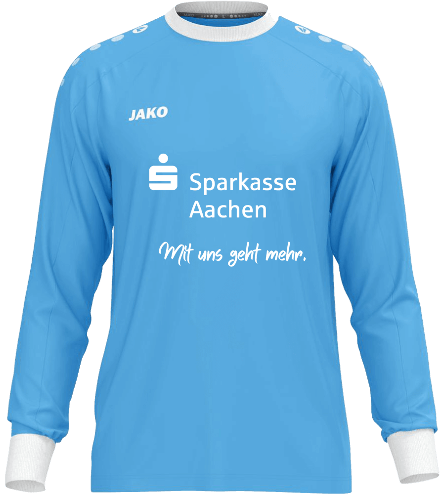 Jako Torwarttrikot Sparkasse Aachen One, 2XL, hellblau/weiß