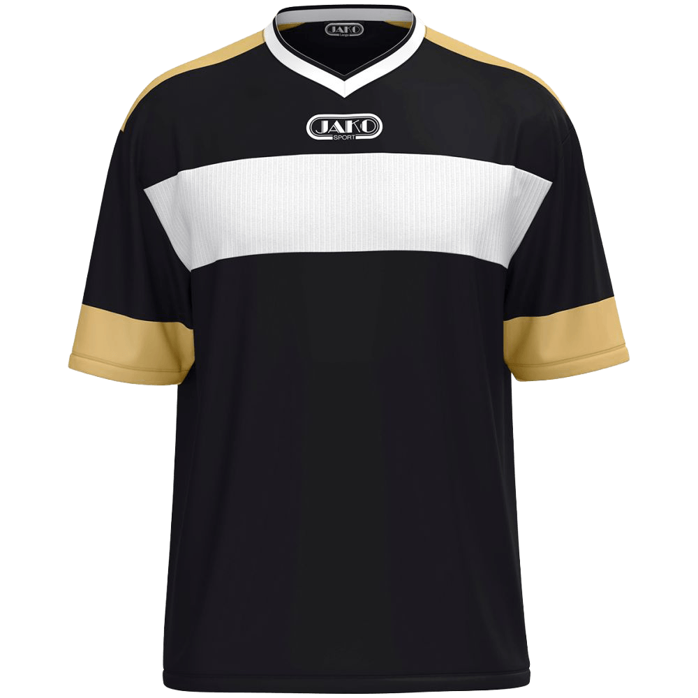 Jako Trikot Club 92, 2XL, schwarz/weiß/gold