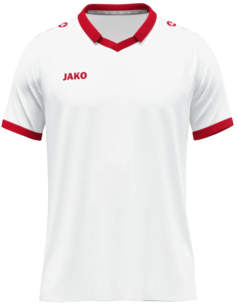 Jako Trikot Glory, 2XL, weiß/rot