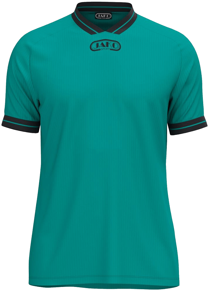 Jako Trikot Retro, 164, türkis/schwarz