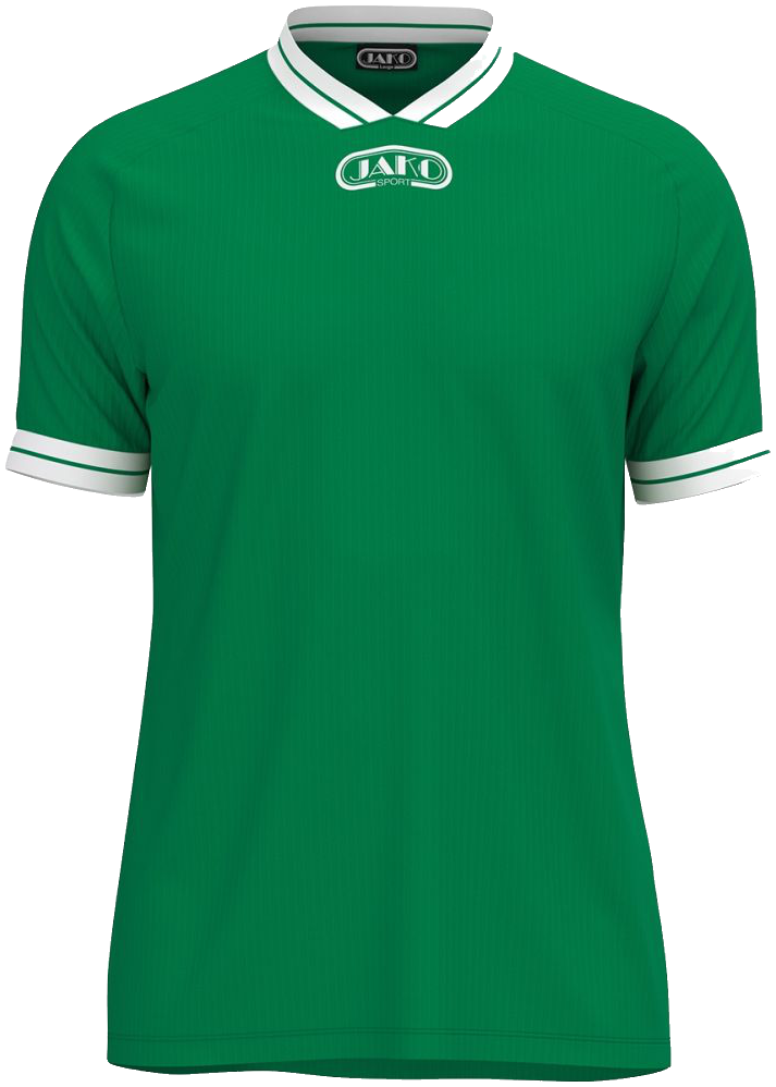 Jako Trikot Retro, 164, grün/weiß