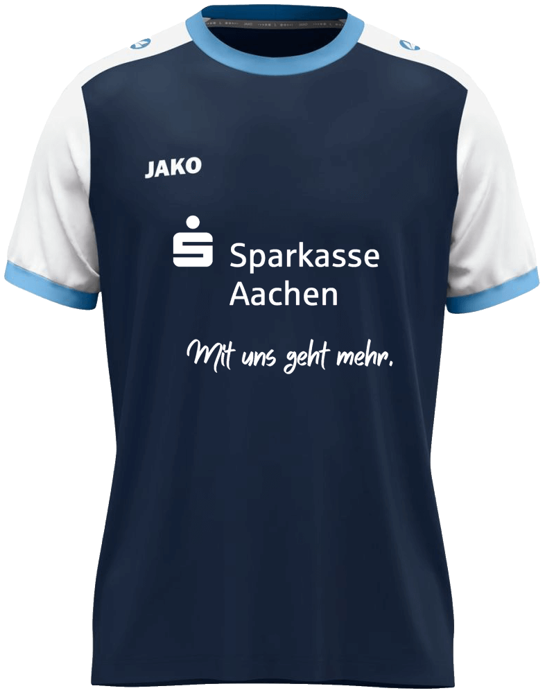 Jako Trikot Sparkasse Aachen Dynamic, 164, marine/weiß/hellblau