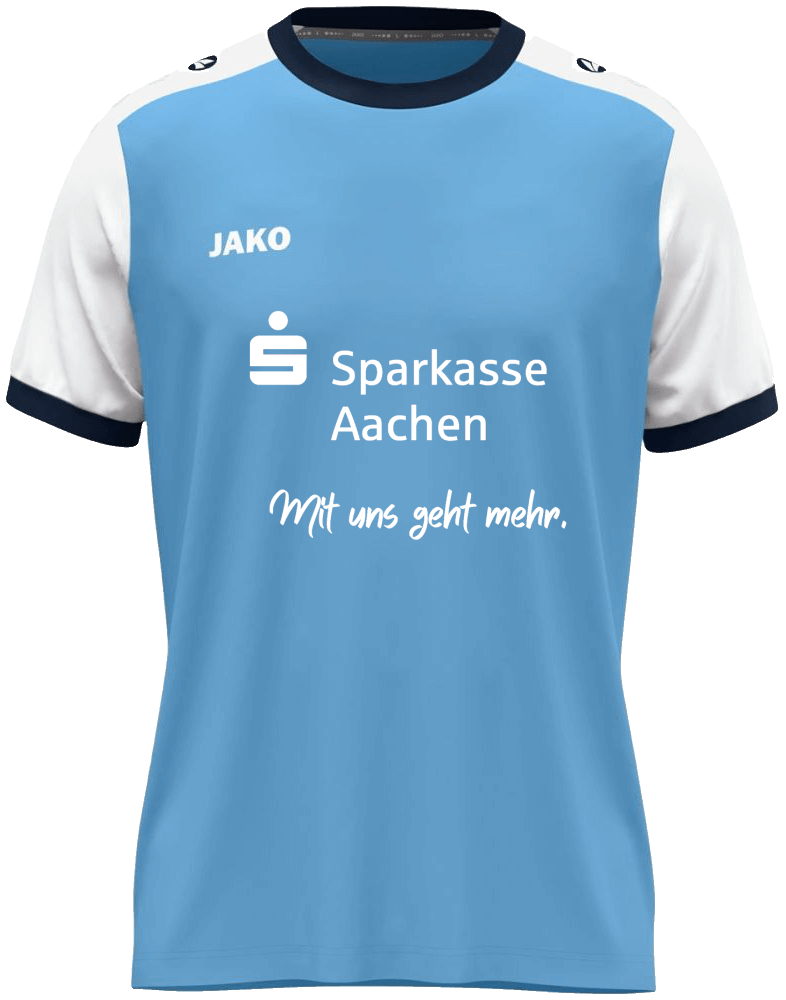 Jako Trikot Sparkasse Aachen Dynamic, 164, hellblau/weiß/marine