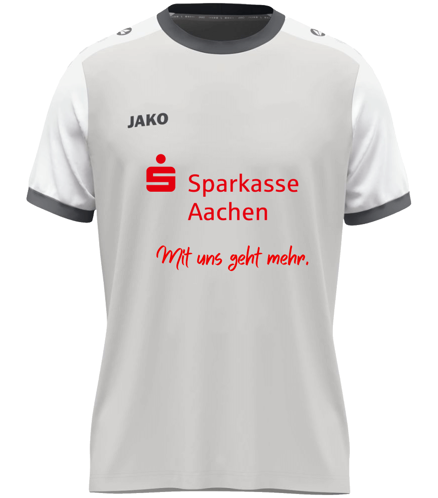 Jako Trikot Sparkasse Aachen Dynamic, 164, hellgrau/weiß