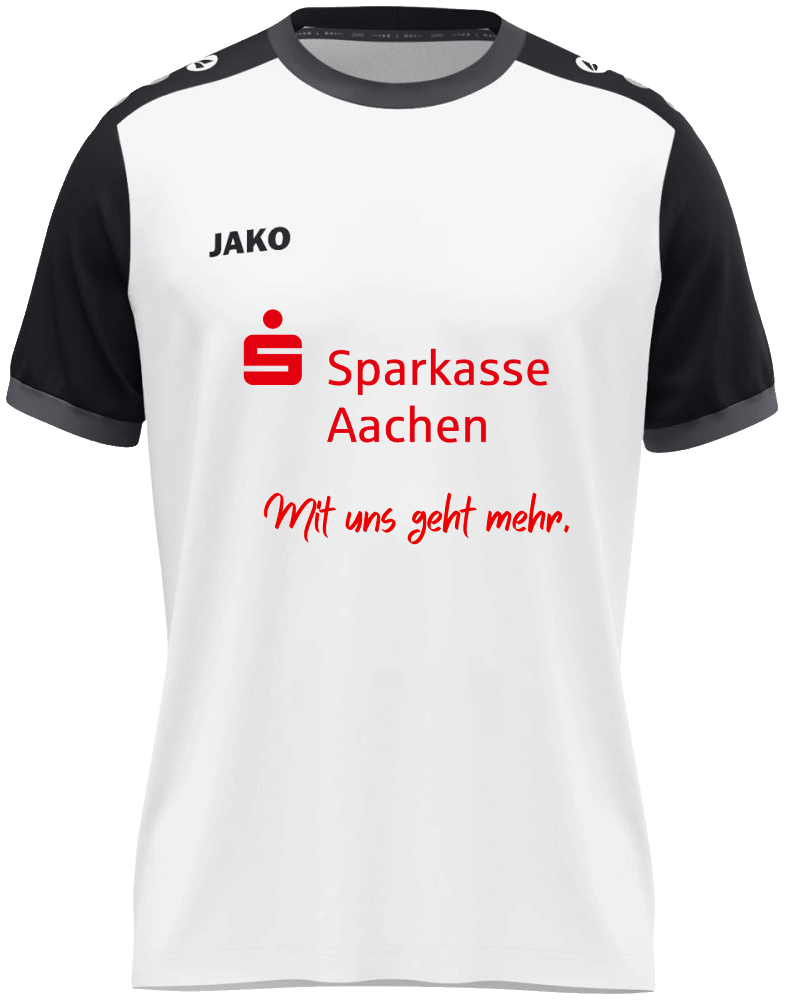 Jako Trikot Sparkasse Aachen Dynamic, 164, weiß/schwarz/dunkelgrau