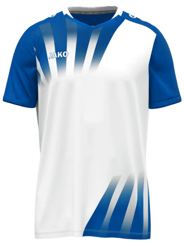 Jako Trikot Vintage, 2XL, weiß/blau