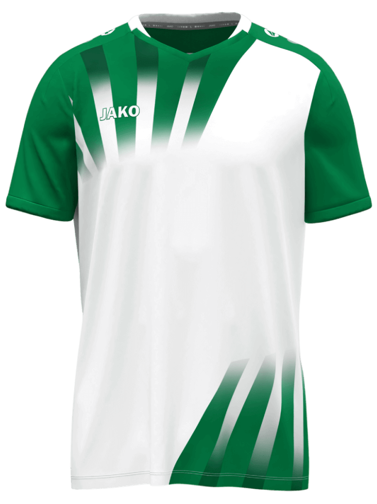 Jako Trikot Vintage, 2XL, weiß/grün
