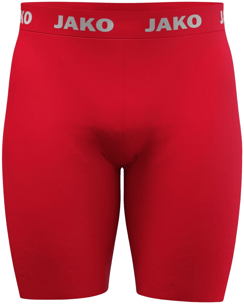 Jako Unterziehtights kurz Function, 2XL, rot/weiß