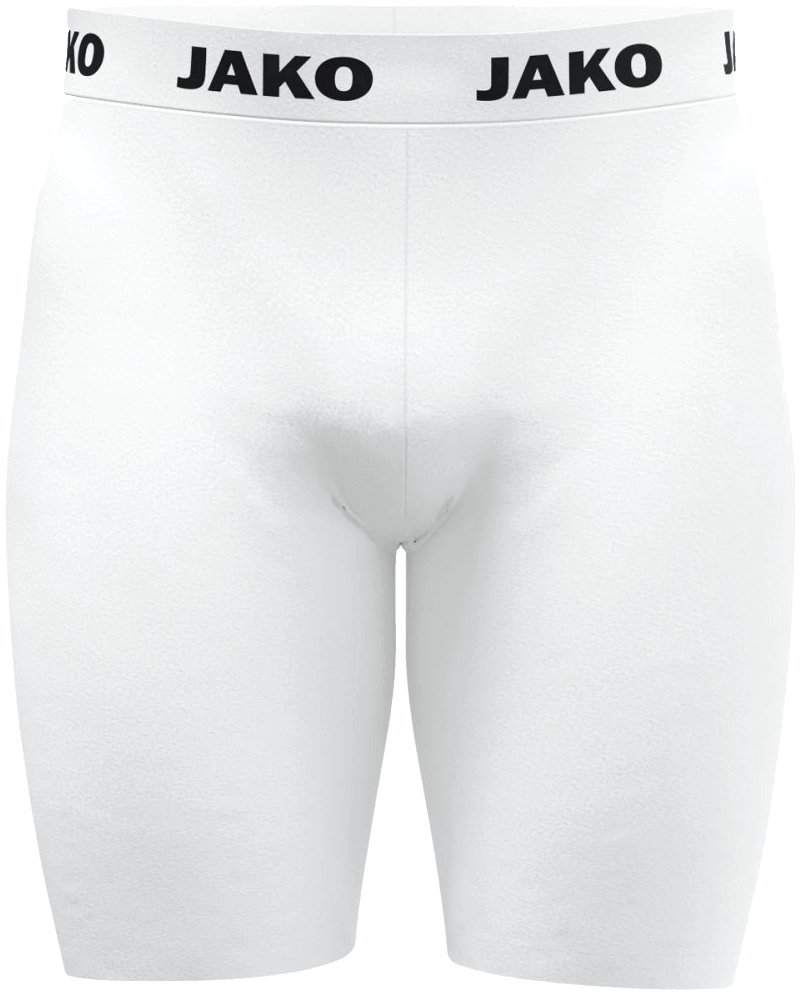 Jako Unterziehtights kurz Function, 2XL, weiß/schwarz