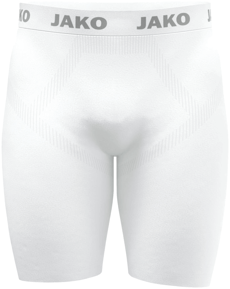 Jako Unterziehtights kurz Seamless, 2XL, weiß/schwarz