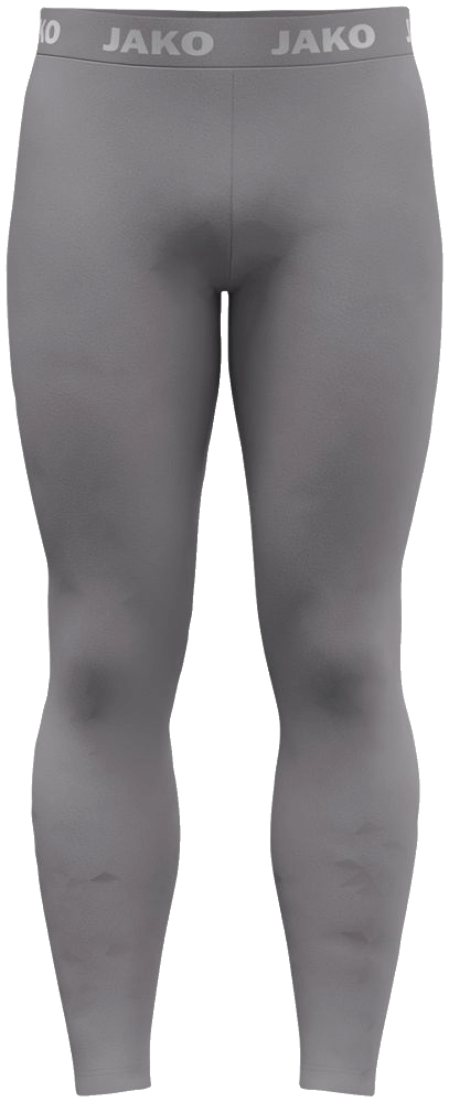 Jako Unterziehtights lang, 2XL, grau/weiß