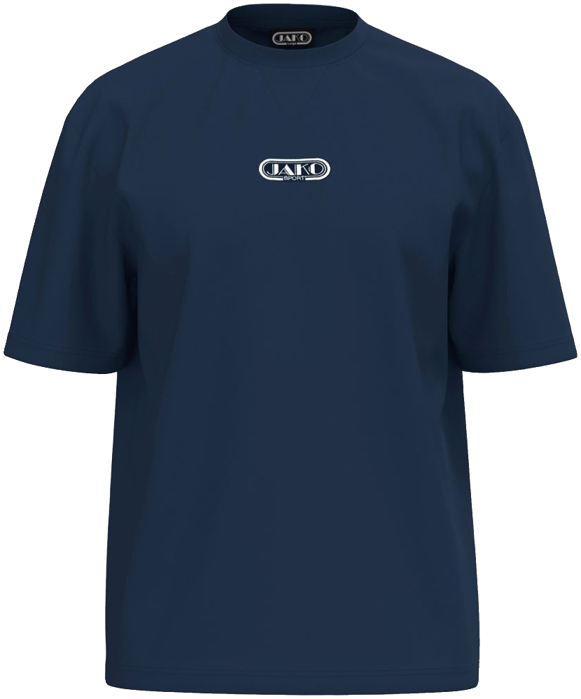 Jako Wardrobe T-Shirt, 2XL, marine/weiß