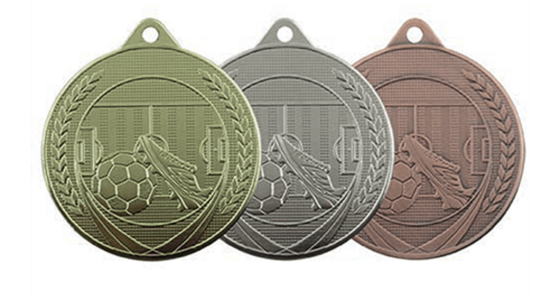 Medaille Fußballschuh 50 mm inklusiv Band M0001