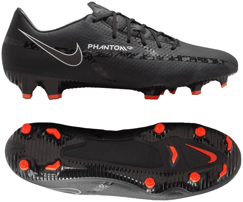 Nike Academy Fußballschuh Phantom GT2 MG MU schwarz rot