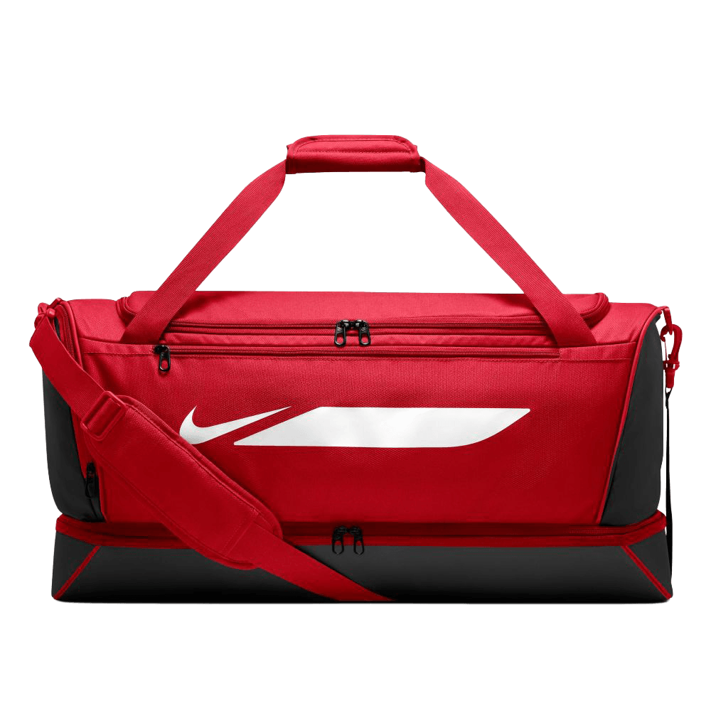 Nike Academy Sporttasche mit Schuhfach L 59L Team, L, rot/weiß
