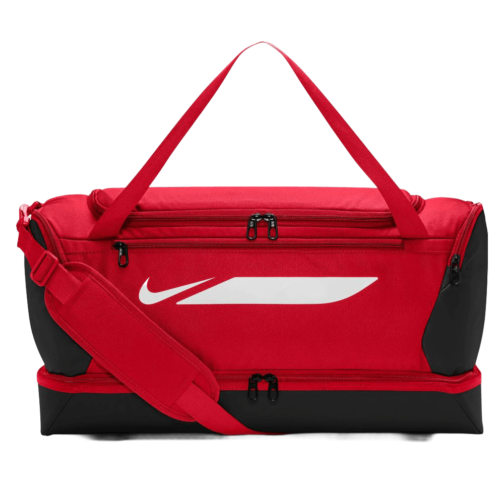 Nike Academy Sporttasche mit Schuhfach M 40L Team, M, rot/weiß