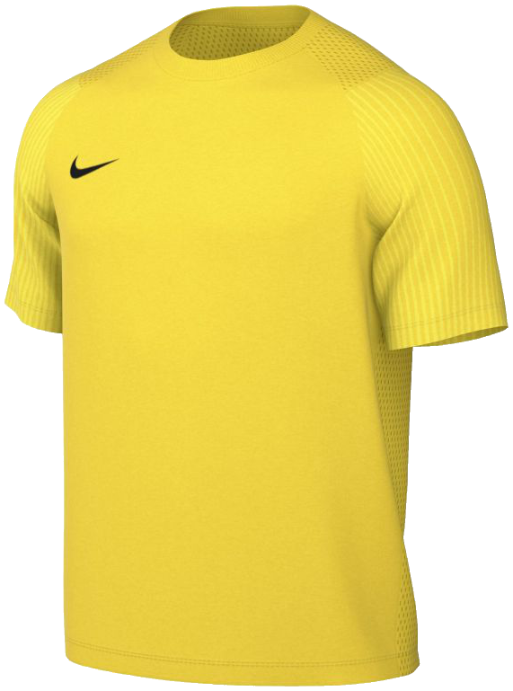 Nike Academy Trikot II, 164, gelb/schwarz