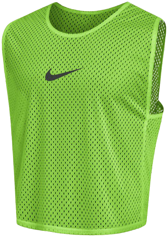 Nike Fußball Leibchen 26, XL, neongrün/schwarz