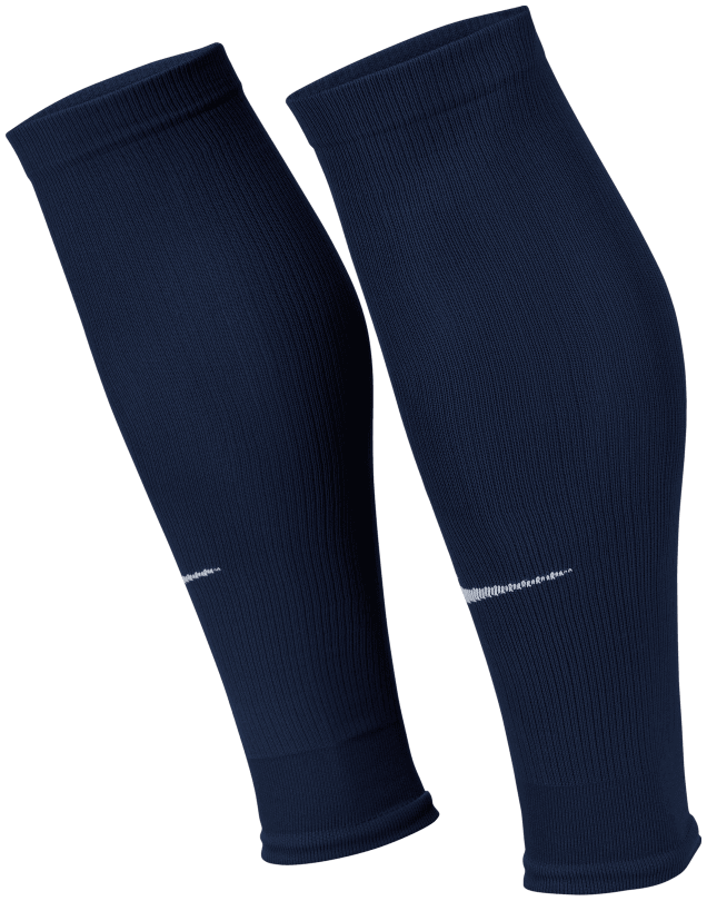 Nike Fußball Sleeve Stutzen Strike, XL/L, navy/weiß