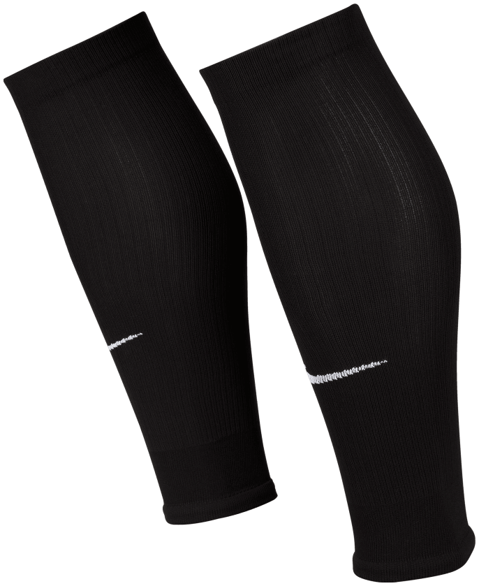 Nike Fußball Sleeve Stutzen Strike, XL/L, schwarz/weiß