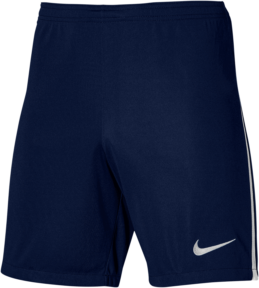 Nike Fussball Strick Shorts League III, 3XL, marine/weiß