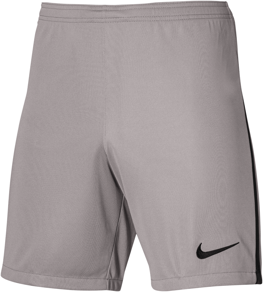 Nike Fussball Strick Shorts League III, 164, grau/schwarz