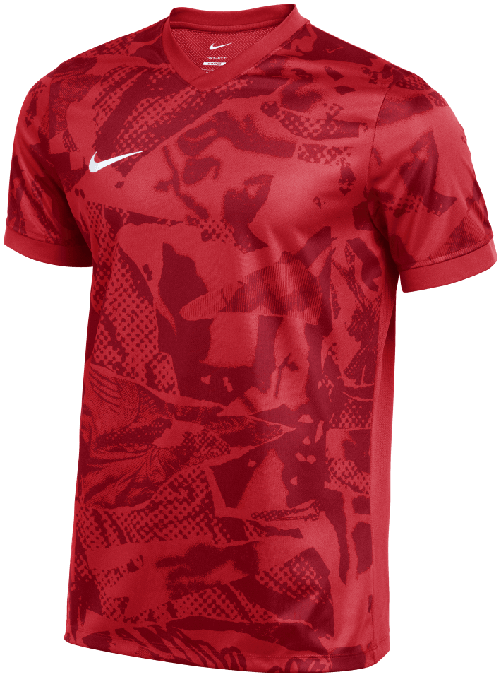 Nike Fussball Trikot Precision VII, 2XL, rot/weiß